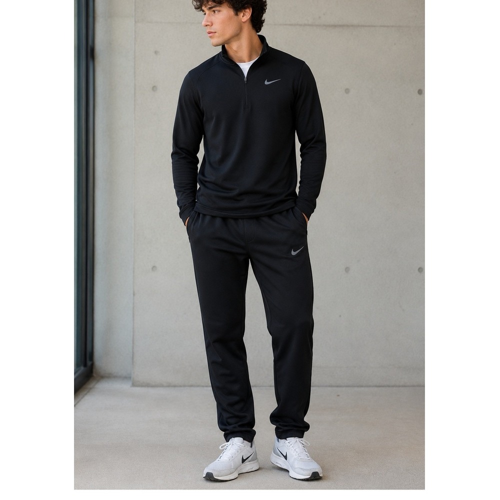 Nike Therma-FIT Bold Waistband Fleece Training Pants Black Men's Small